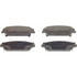 Wagner QC1020 Disc Brake Pad Set Wagner Brake ThermoQuiet QC1020 Ceramic Disc Brake Pad Set