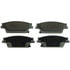 QC1020A by WAGNER - Wagner Brake ThermoQuiet QC1020A Ceramic Disc Brake Pad Set