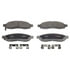 Wagner QC1015 Disc Brake Pad Set Wagner Brake ThermoQuiet QC1015 Ceramic Disc Brake Pad Set