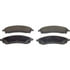 Wagner QC1019 Disc Brake Pad Set Wagner Brake ThermoQuiet QC1019 Ceramic Disc Brake Pad Set
