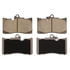 QC1118 by WAGNER - Wagner Brake ThermoQuiet QC1118 Ceramic Disc Brake Pad Set