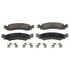 QC1158 by WAGNER - Wagner Brake ThermoQuiet QC1158 Ceramic Disc Brake Pad Set