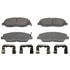 QC1202 by WAGNER - Wagner Brake ThermoQuiet QC1202 Ceramic Disc Brake Pad Set