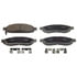 Wagner QC1183 Disc Brake Pad Set Wagner Brake ThermoQuiet QC1183 Ceramic Disc Brake Pad Set