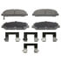 Wagner QC1286 Disc Brake Pad Set Wagner Brake ThermoQuiet QC1286 Ceramic Disc Brake Pad Set