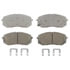 QC1295B by WAGNER - Wagner Brake ThermoQuiet QC1295B Ceramic Disc Brake Pad Set