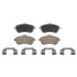 QC1340 by WAGNER - Wagner Brake ThermoQuiet QC1340 Ceramic Disc Brake Pad Set