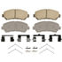 Wagner QC1374 Disc Brake Pad Set Wagner Brake ThermoQuiet QC1374 Ceramic Disc Brake Pad Set