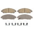 Wagner QC1378 Disc Brake Pad Set Wagner Brake ThermoQuiet QC1378 Ceramic Disc Brake Pad Set