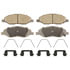 QC1345 by WAGNER - Wagner Brake ThermoQuiet QC1345 Ceramic Disc Brake Pad Set