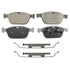 Wagner QC1412 Disc Brake Pad Set Wagner Brake ThermoQuiet QC1412 Ceramic Disc Brake Pad Set