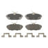 QC1465 by WAGNER - Wagner Brake ThermoQuiet QC1465 Ceramic Disc Brake Pad Set