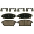 QC1467 by WAGNER - Wagner Brake ThermoQuiet QC1467 Ceramic Disc Brake Pad Set