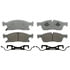 QC1455 by WAGNER - Wagner Brake ThermoQuiet QC1455 Ceramic Disc Brake Pad Set
