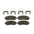 QC1521 by WAGNER - Wagner Brake ThermoQuiet QC1521 Ceramic Disc Brake Pad Set