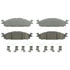QC1508 by WAGNER - Wagner Brake ThermoQuiet QC1508 Ceramic Disc Brake Pad Set