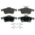 QC1564 by WAGNER - Wagner Brake ThermoQuiet QC1564 Ceramic Disc Brake Pad Set