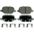 Wagner QC1569 Disc Brake Pad Set Wagner Brake ThermoQuiet QC1569 Ceramic Disc Brake Pad Set