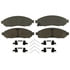 Wagner QC1548 Disc Brake Pad Set Wagner Brake ThermoQuiet QC1548 Ceramic Disc Brake Pad Set