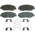 QC1578 by WAGNER - Wagner Brake ThermoQuiet QC1578 Ceramic Disc Brake Pad Set