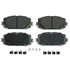 QC1628 by WAGNER - Wagner Brake ThermoQuiet QC1628 Ceramic Disc Brake Pad Set