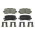 Wagner QC1698 Disc Brake Pad Set Wagner Brake ThermoQuiet QC1698 Ceramic Disc Brake Pad Set