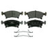 Wagner QC1720 Disc Brake Pad Set Wagner Brake ThermoQuiet QC1720 Ceramic Disc Brake Pad Set