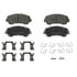 QC1737 by WAGNER - Wagner Brake ThermoQuiet QC1737 Ceramic Disc Brake Pad Set