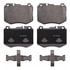 QC1796 by WAGNER - Wagner Brake ThermoQuiet QC1796 Ceramic Disc Brake Pad Set