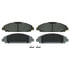 QC1791 by WAGNER - Wagner Brake ThermoQuiet QC1791 Ceramic Disc Brake Pad Set