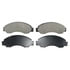 Wagner SX701 Disc Brake Pad Set Wagner Brake SevereDuty SX701 Disc Brake Pad Set