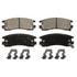 Wagner SX698 Disc Brake Pad Set Wagner Brake SevereDuty SX698 Disc Brake Pad Set