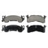 Wagner SX153 Disc Brake Pad Set Wagner Brake SevereDuty SX153 Disc Brake Pad Set