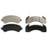 SX225B by WAGNER - Wagner Brake SevereDuty SX225B Disc Brake Pad Set