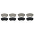 SX433A by WAGNER - Wagner Brake SevereDuty SX433A Disc Brake Pad Set