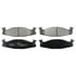 Wagner SX632 Disc Brake Pad Set Wagner Brake SevereDuty SX632 Disc Brake Pad Set