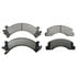 Wagner SX546 Disc Brake Pad Set Wagner Brake SevereDuty SX546 Disc Brake Pad Set