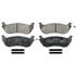 Wagner SX674 Disc Brake Pad Set Wagner Brake SevereDuty SX674 Disc Brake Pad Set