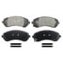 SX674A by WAGNER - Wagner Brake SevereDuty SX674A Disc Brake Pad Set