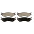 SX966A by WAGNER - Wagner Brake SevereDuty SX966A Disc Brake Pad Set