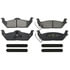 SX1012 by WAGNER - Wagner Brake SevereDuty SX1012 Disc Brake Pad Set