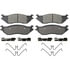 SX1045 by WAGNER - Wagner Brake SevereDuty SX1045 Disc Brake Pad Set