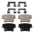 SX1057B by WAGNER - Wagner Brake SevereDuty SX1057B Disc Brake Pad Set