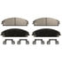 SX1058 by WAGNER - Wagner Brake SevereDuty SX1058 Disc Brake Pad Set