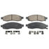 SX1015 by WAGNER - Wagner Brake SevereDuty SX1015 Disc Brake Pad Set