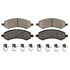SX1084 by WAGNER - Wagner Brake SevereDuty SX1084 Disc Brake Pad Set