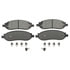 SX1068 by WAGNER - Wagner Brake SevereDuty SX1068 Disc Brake Pad Set
