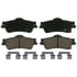 SX1352 by WAGNER - Wagner Brake SevereDuty SX1352 Disc Brake Pad Set
