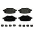 SX1377 by WAGNER - Wagner Brake SevereDuty SX1377 Disc Brake Pad Set