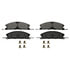 SX1611A by WAGNER - Wagner Brake SevereDuty SX1611A Disc Brake Pad Set